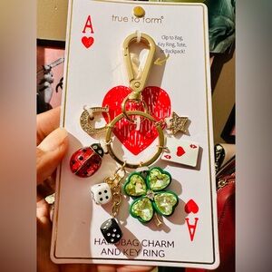 true to form Handbag Charm and Key Ring